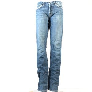 Lucky brand 221 slim straight jeans 32x36 tall